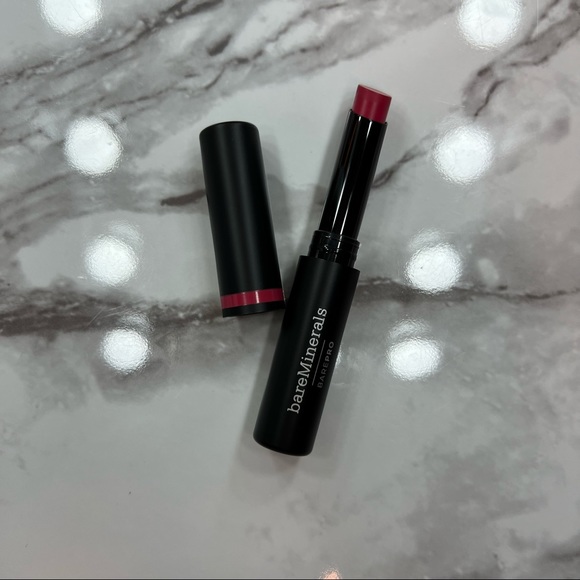 Bareminerals Bare Pro Long Wear Lipstick Hibiscus - Picture 2 of 5